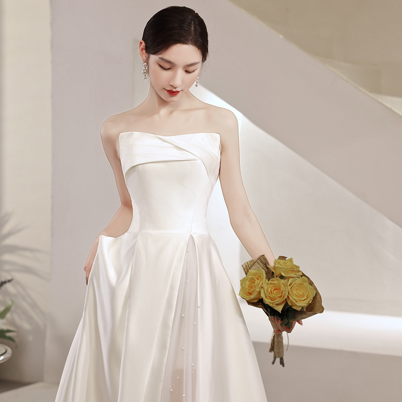 Photography Lighting Basics - Robe de mariée légère style français,
