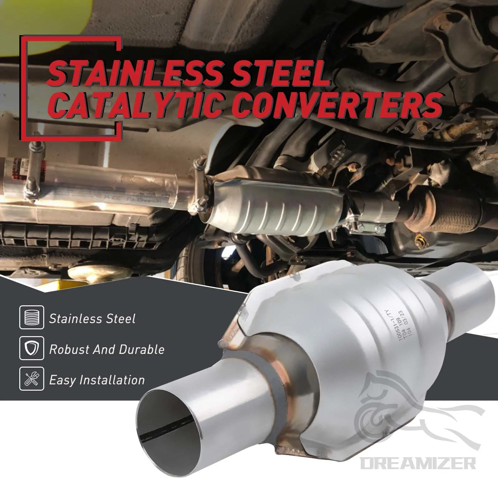 Honeycomb Grid Filter - Convertisseur catalytique à trois voies pour