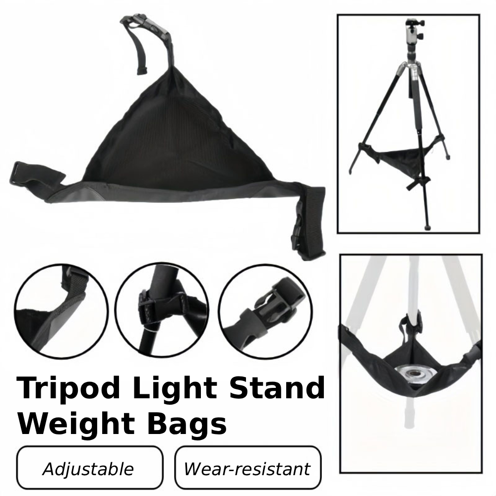 Light Stand Sandbag - Sac en pierre robuste pour trépied,