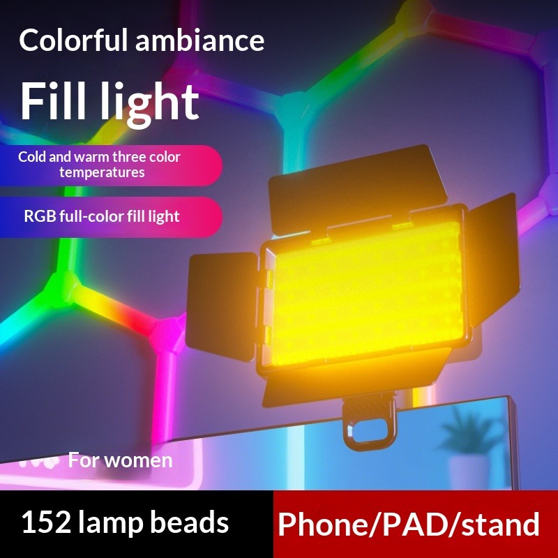 Photography Lighting Outdoor - Diffuseur de quatre pages RGB, lumière