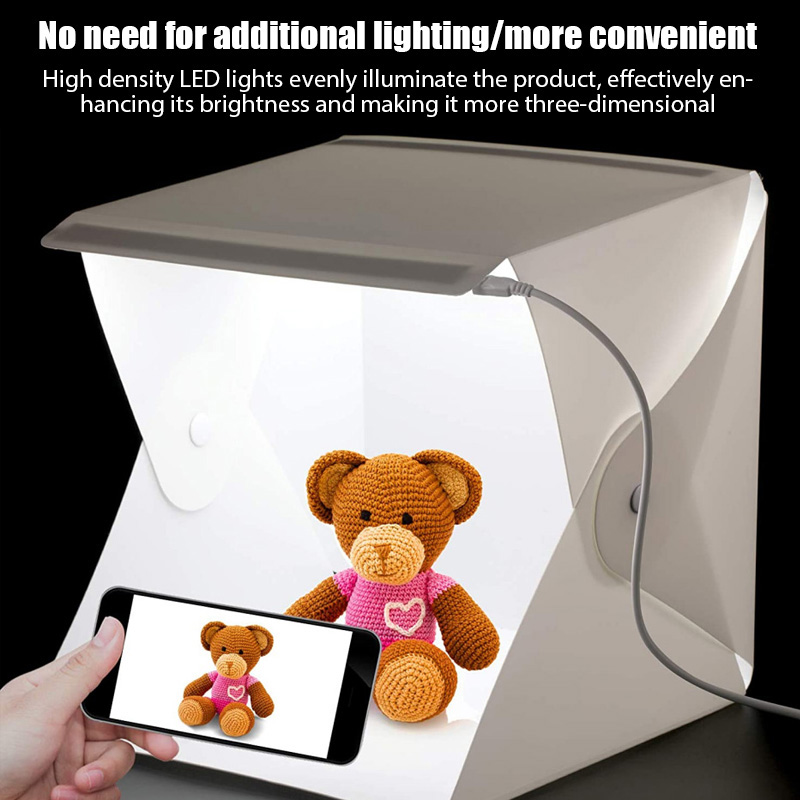 Photography Lighting And Backdrop Kits - Lightbox boîte à lumière Mini boîte