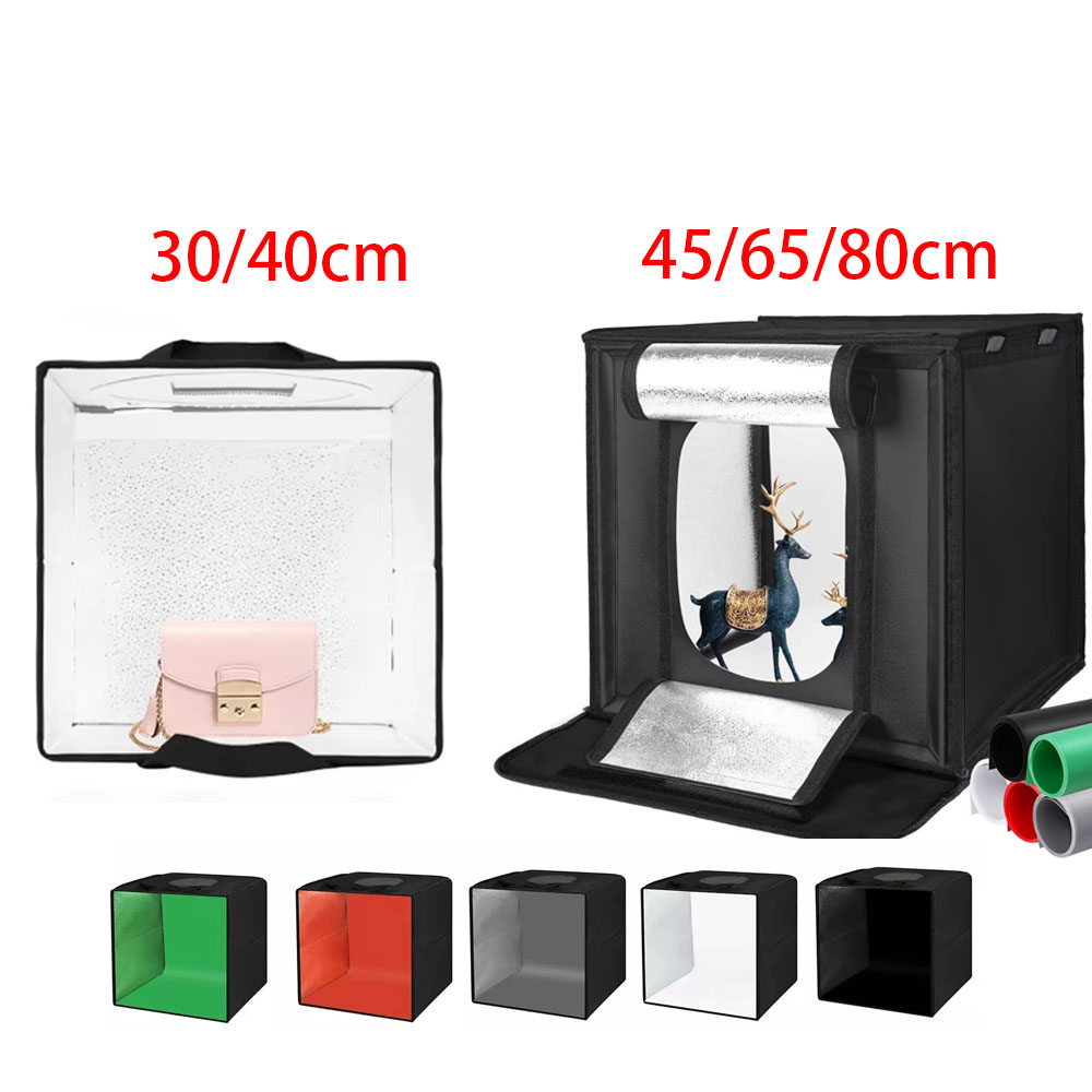 Photography Lighting And Backdrop Kits - 30/40/45 65 80cm tente de photographie