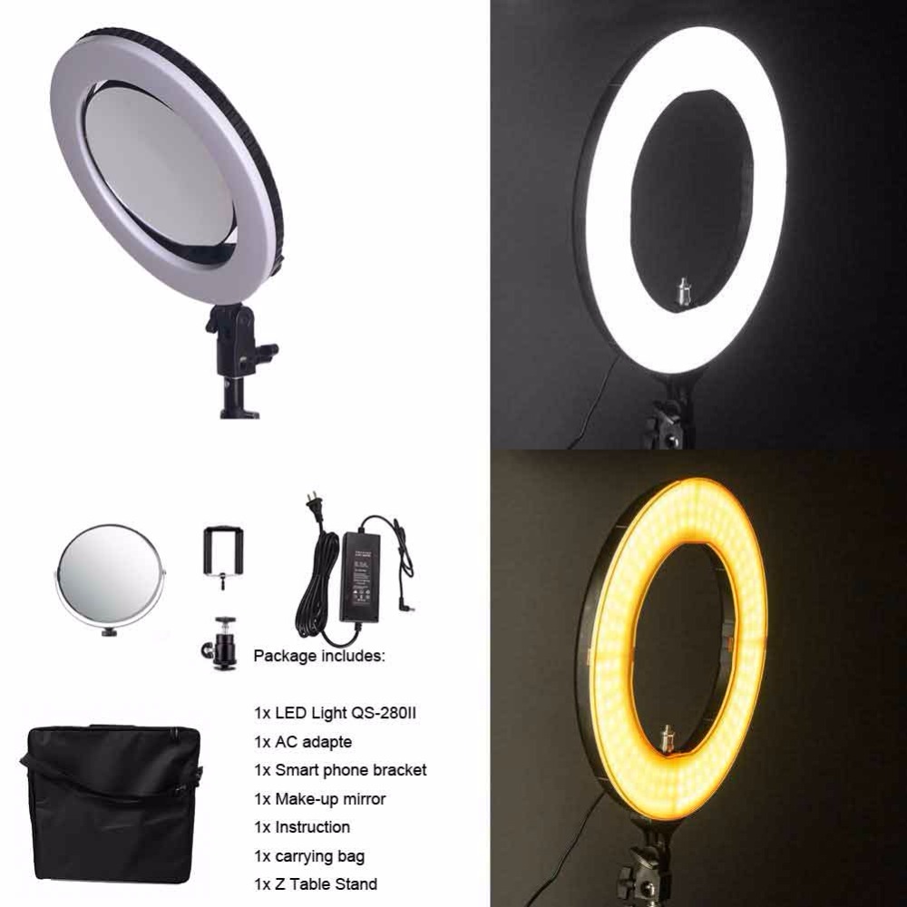 Photography Lighting Learning - Anneau lumineux LED bicolore pour Selfie,