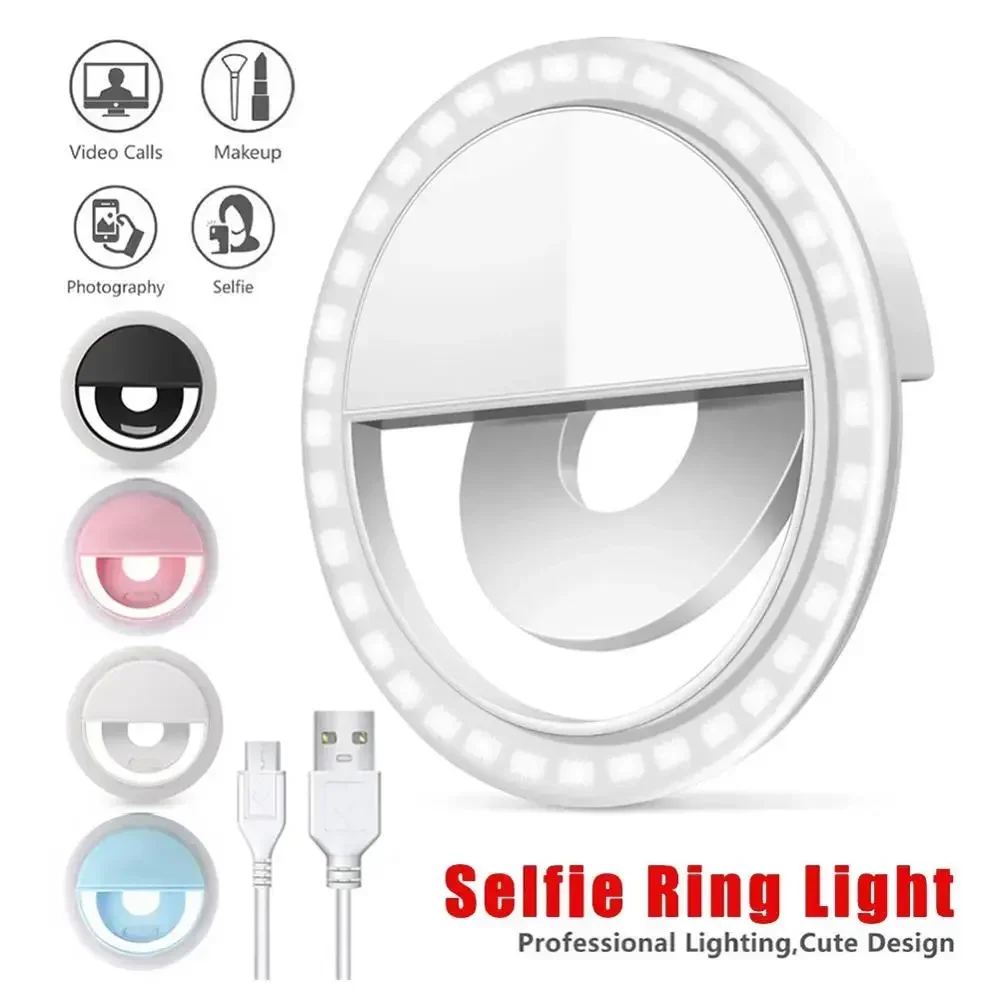 Photography Lighting Patterns - Anneau lumineux LED pour Selfie, lampe