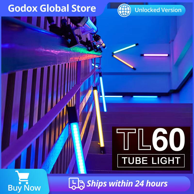 Photography Lighting Handheld - Godox TL60 RGB bâton lumineux de