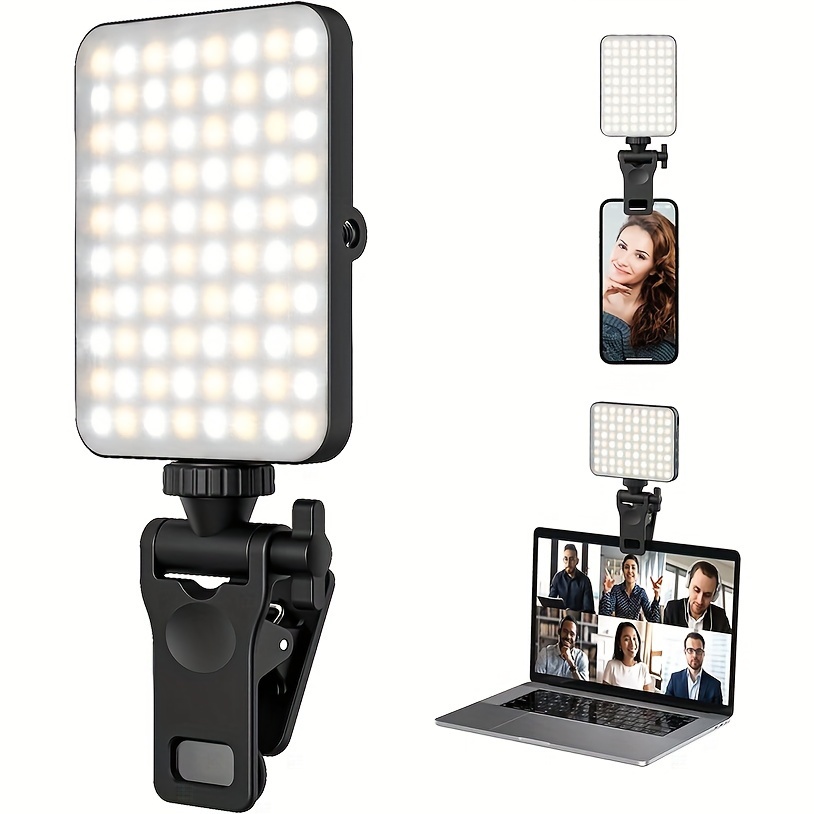 Photography Lighting Equipment - Lumière LED magnétique Rechargeable pour Selfie,