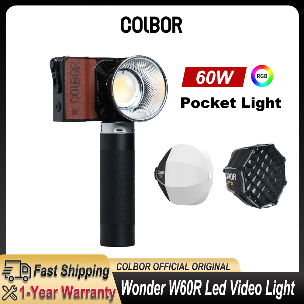 Photography Lighting Outdoor - Colbor Wonder W60 Lumière vidéo LED