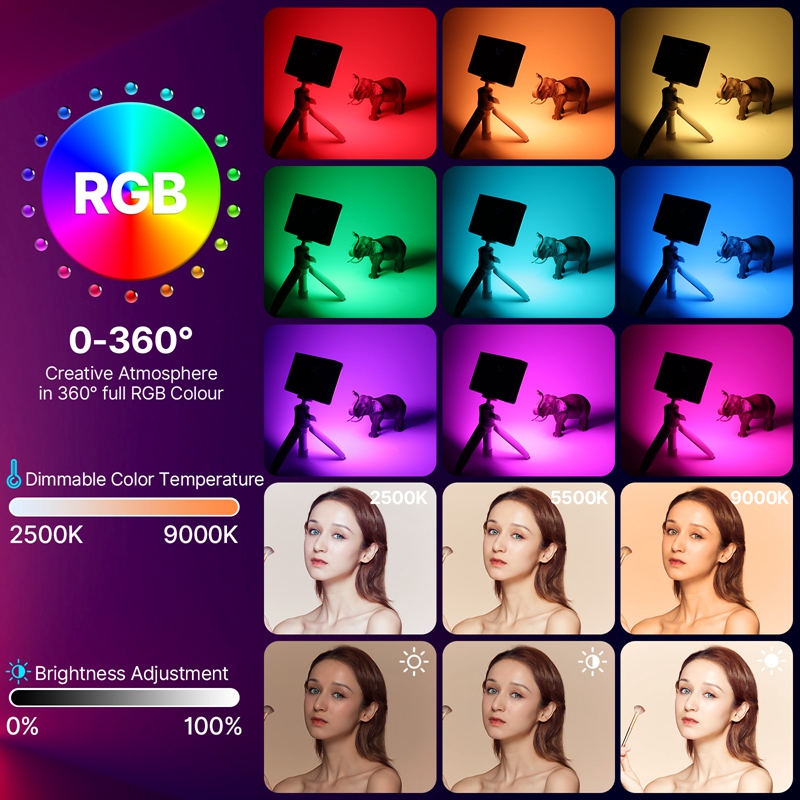 Lumière vidéo RGB ULANZI LT002 - Photography Lighting Outdoor avis et prix