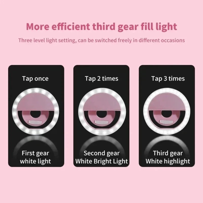 1-4 pièces Anneau lumineux LED - Photography Lighting Patterns avis et prix
