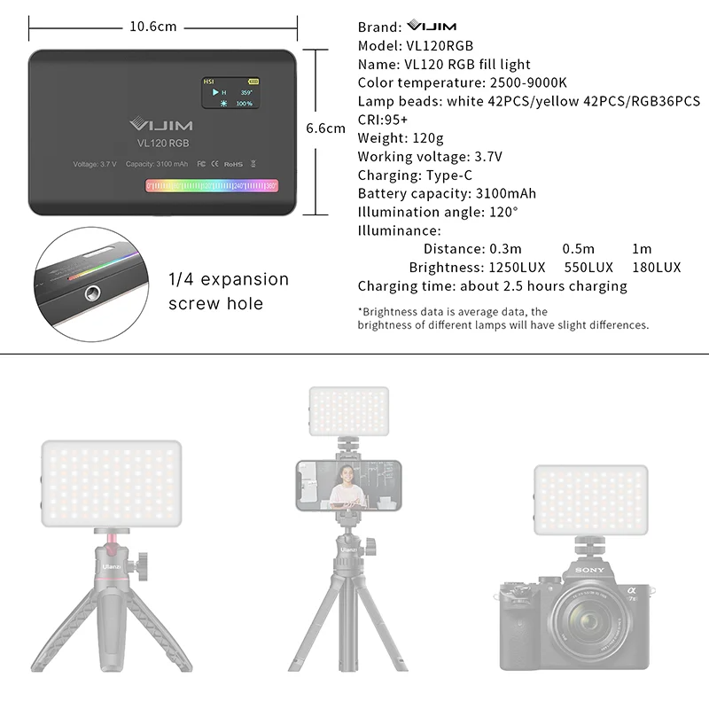 Nouvelle Lampe de Remplissage  - Photography Lighting Handheld avis et prix
