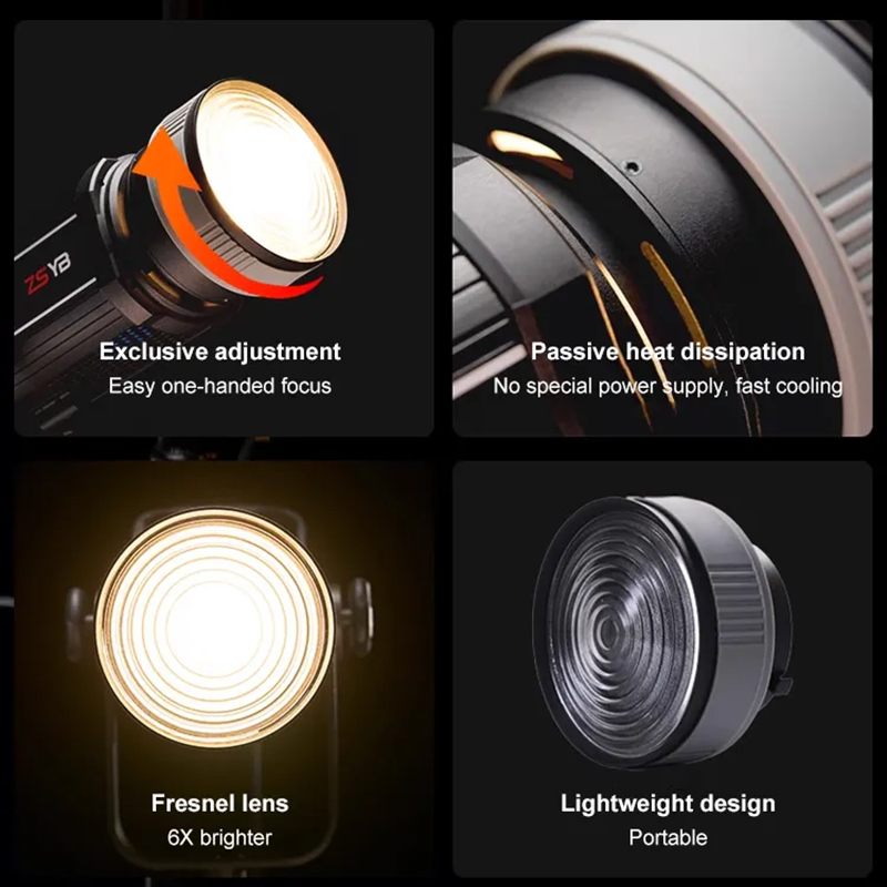 Adaptateur de lentille Fresnel - Photography Lighting Reflector avis et prix