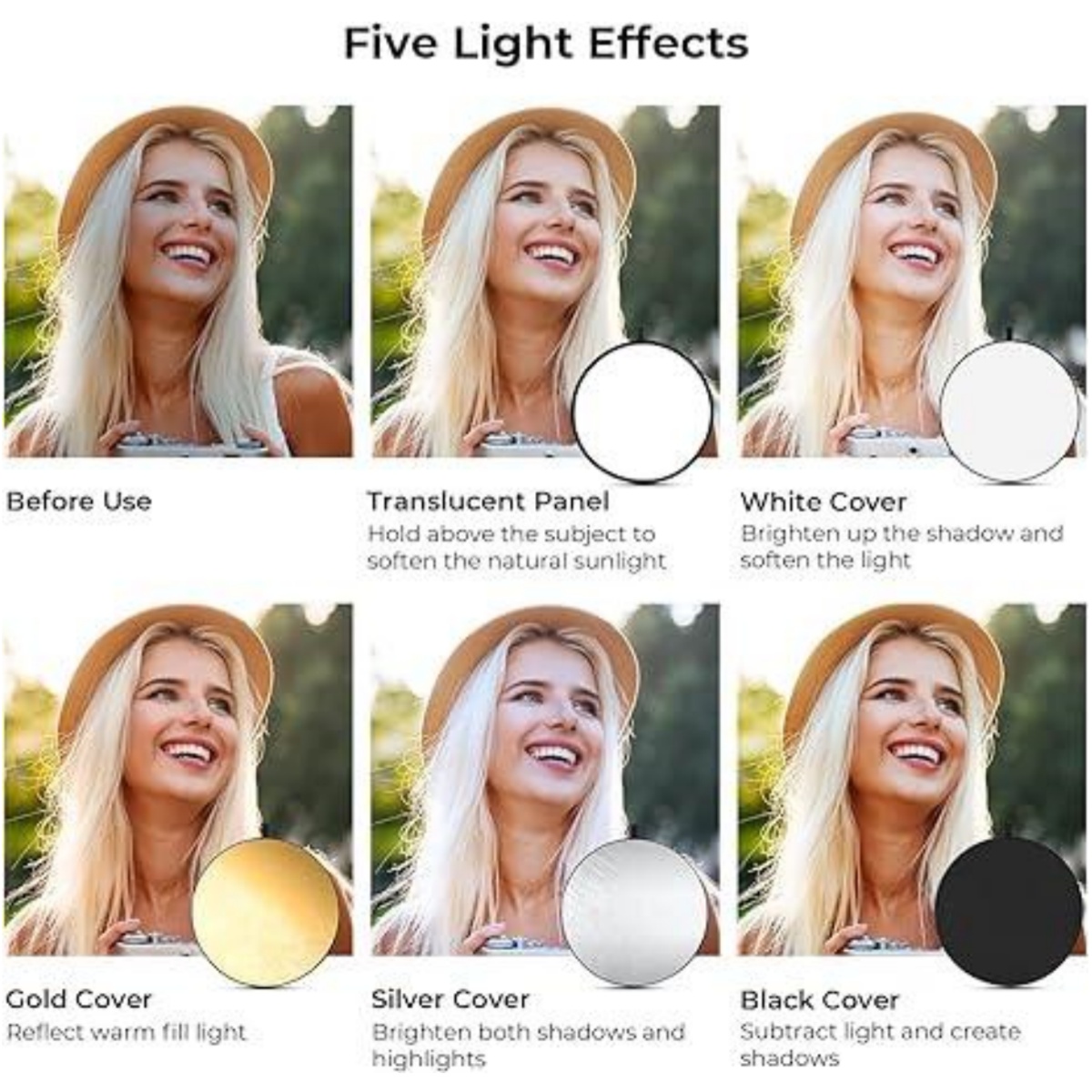 HUANYINGBJB Portable 5 en 1 ré - Photography Lighting Outdoor avis et prix