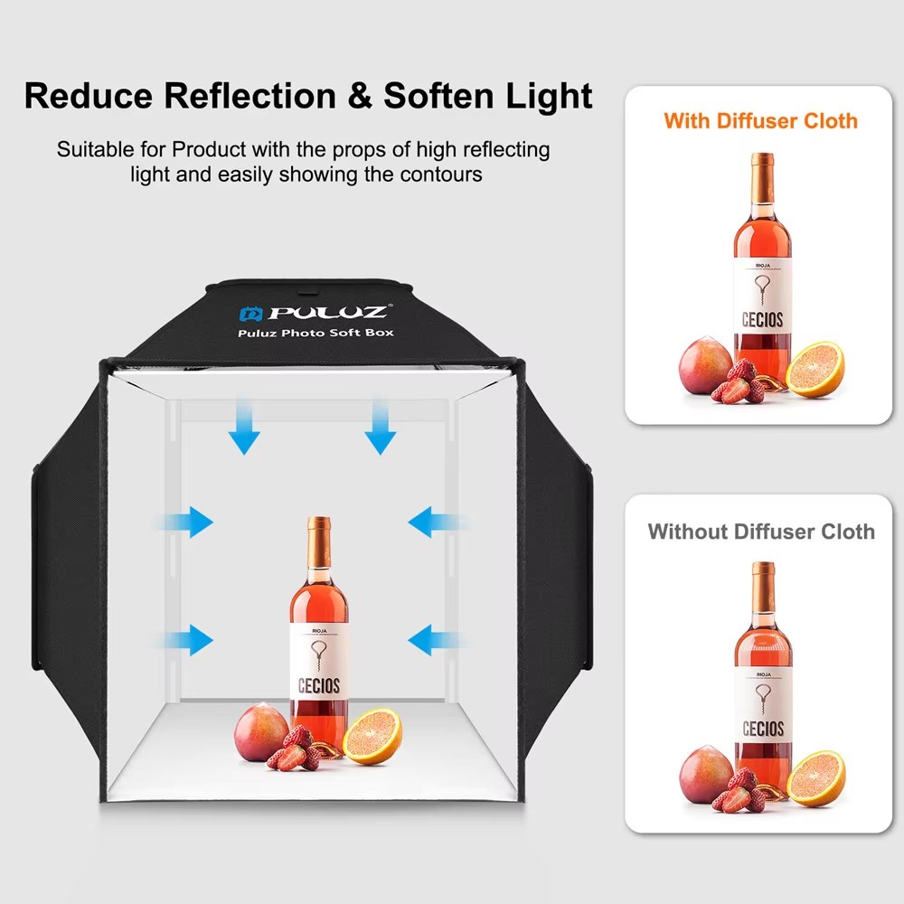 Tente de prise de vue de table - Photography Lighting And Backdrop Kits avis et prix