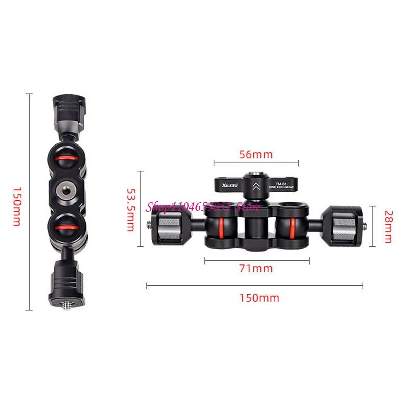 Bras magique caméra à Double t - Photography Lighting Rig avis et prix