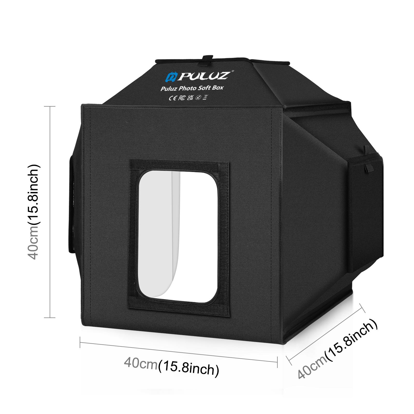 PULUZ 40 cm pliant 72 W 5500 K - Photography Lighting And Backdrop Kits avis et prix