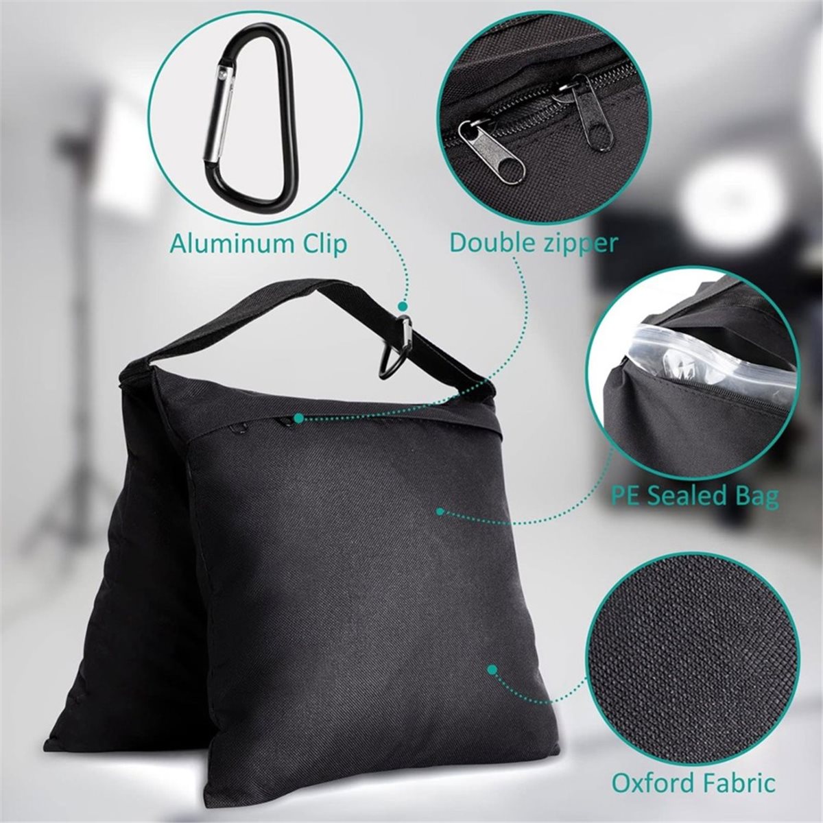 DT75BG 8 sacs de sable lestés  - Light Stand Sandbag avis et prix
