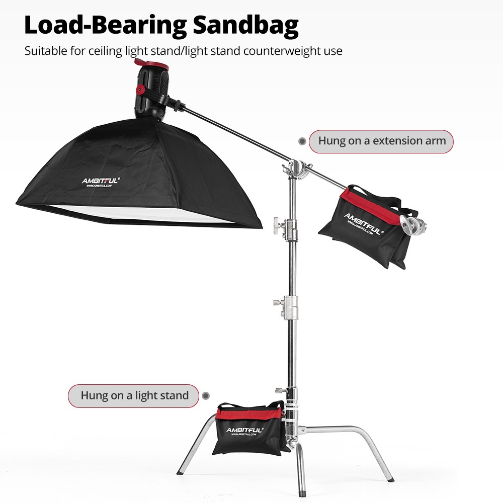 Sac de sable robuste Ambitful  - Light Stand Sandbag avis et prix