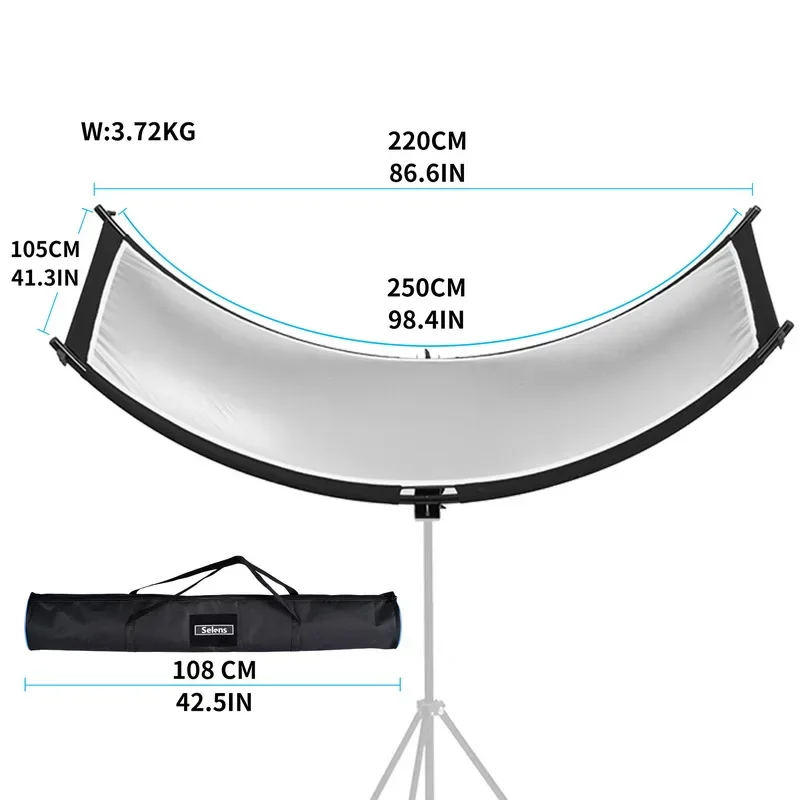 Selens 4 en 1 type U 105x260 c - Photography Lighting Types avis et prix