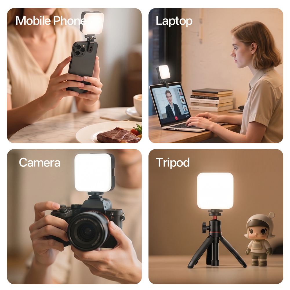 Mini lampe LED portable à clip - Photography Lighting Handheld avis et prix