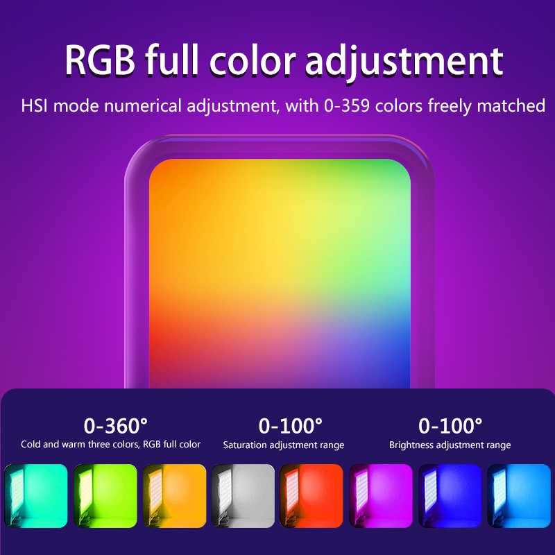 Lampe de remplissage LED porta - Photography Lighting Handheld avis et prix