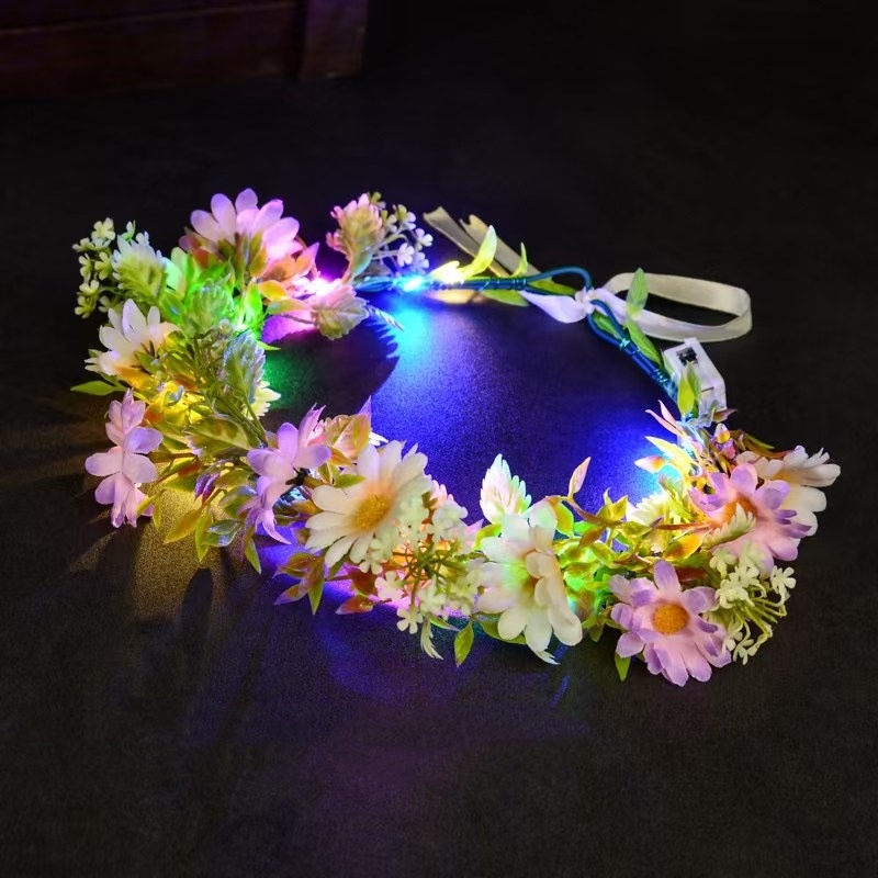 Couronne de fleurs lumineuse à - Photography Lighting Equipment avis et prix