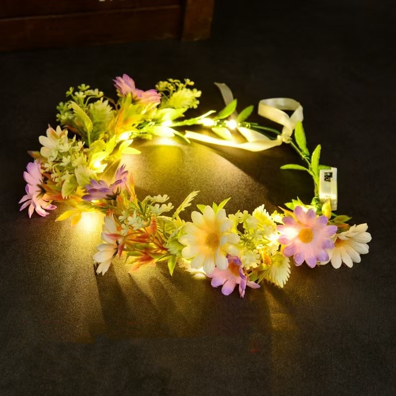 Couronne de fleurs lumineuse à - Photography Lighting Equipment avis et prix