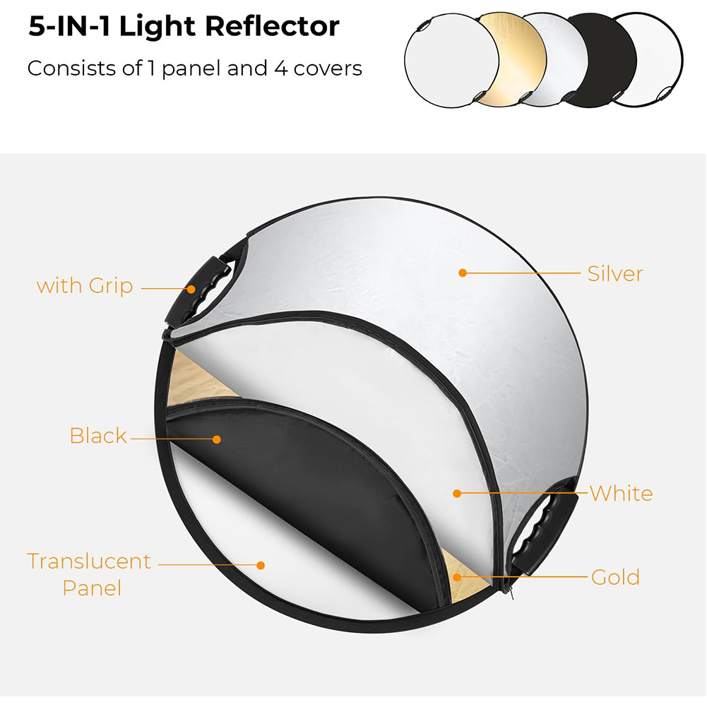 Réflecteur photographique plia - Photography Lighting Reflector avis et prix