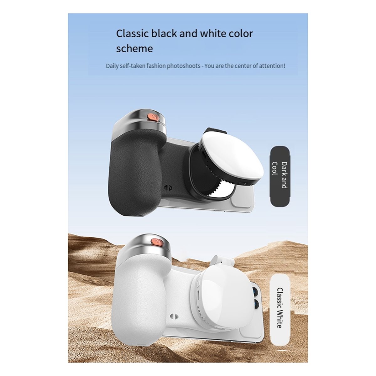 DT75BG – bâton de selfie magné - Photography Lighting Design avis et prix