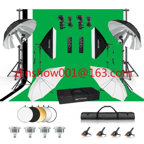 Équipement de Studio Photo 2.6 - Photography Lighting And Backdrop Kits avis et prix