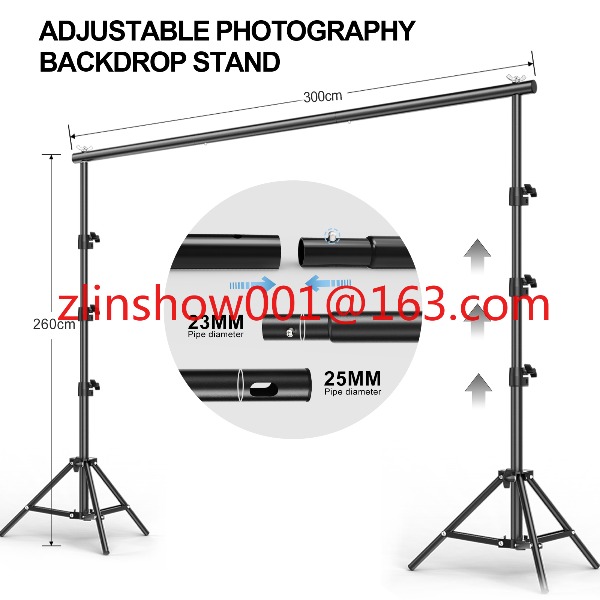 Équipement de Studio Photo 2.6 - Photography Lighting And Backdrop Kits avis et prix