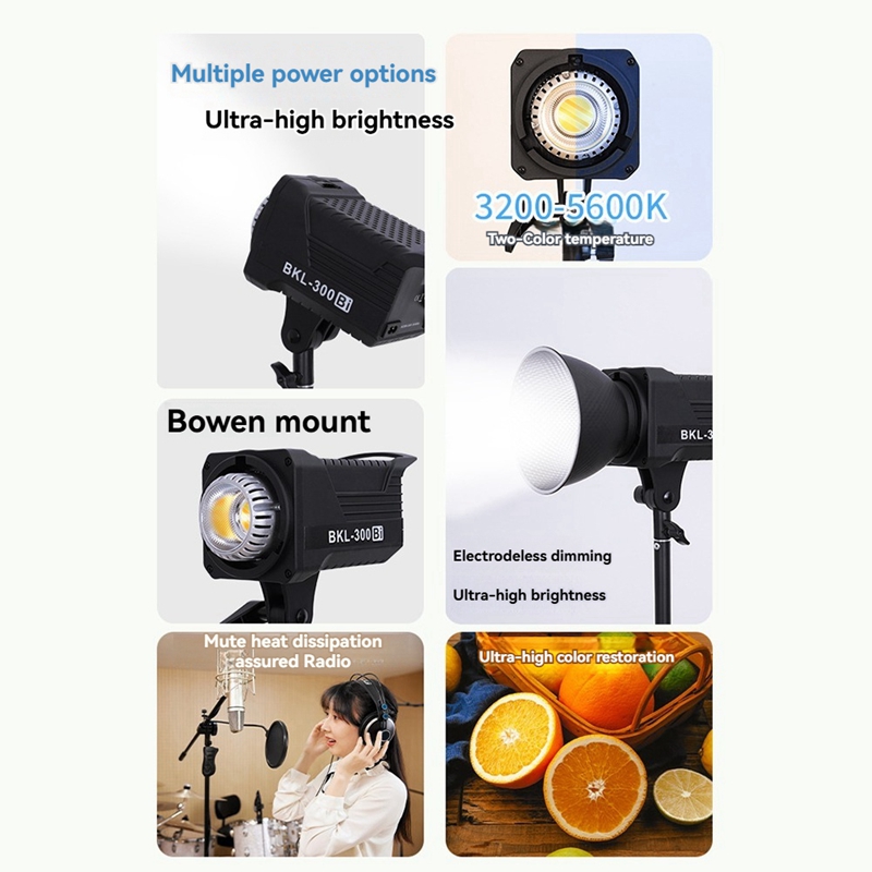 Lumière vidéo Bi LED 300W, écl - Photography Lighting Equipment avis et prix