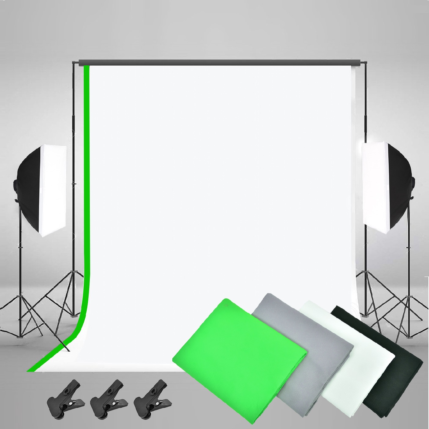 Kit de photographie complet Go - Photography Lighting And Backdrop Kits avis et prix