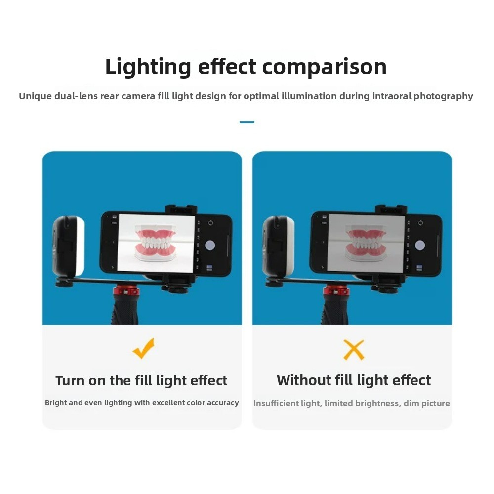 Lumière de photographie dentai - Photography Lighting Handheld avis et prix
